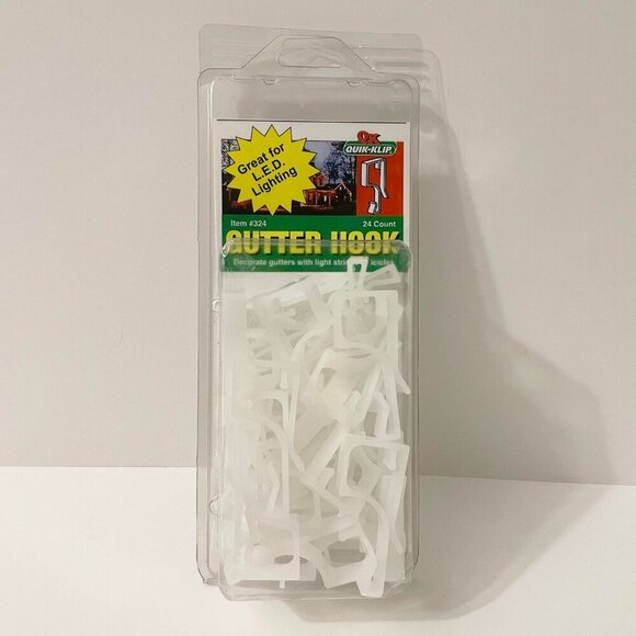 QK Quik Klip Gutter Hooks 24 Count Item 324 - Picture 10 of 12
